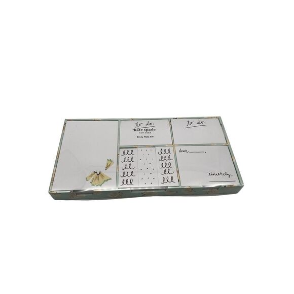 Kate Spade Sticky Note Set - Picture 1 of 2